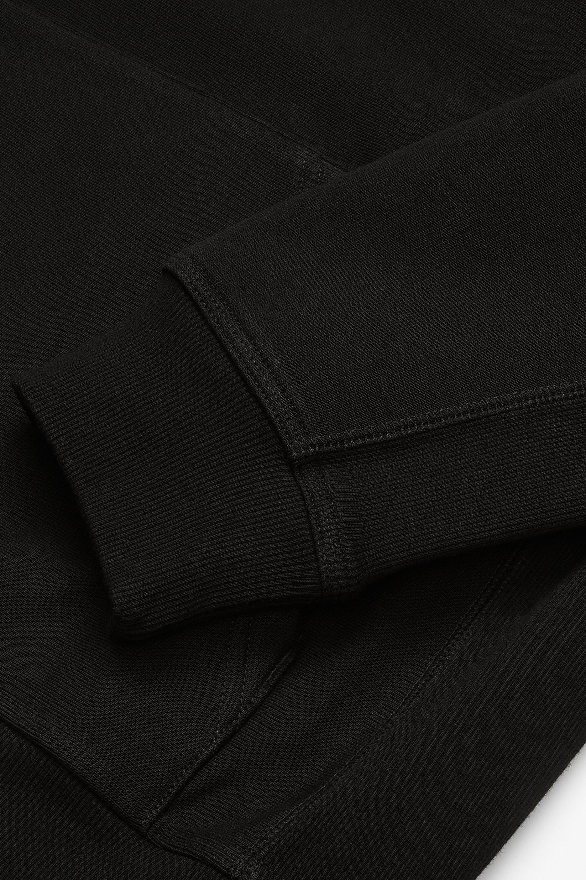 Hooded American Script Sweatshirt Black