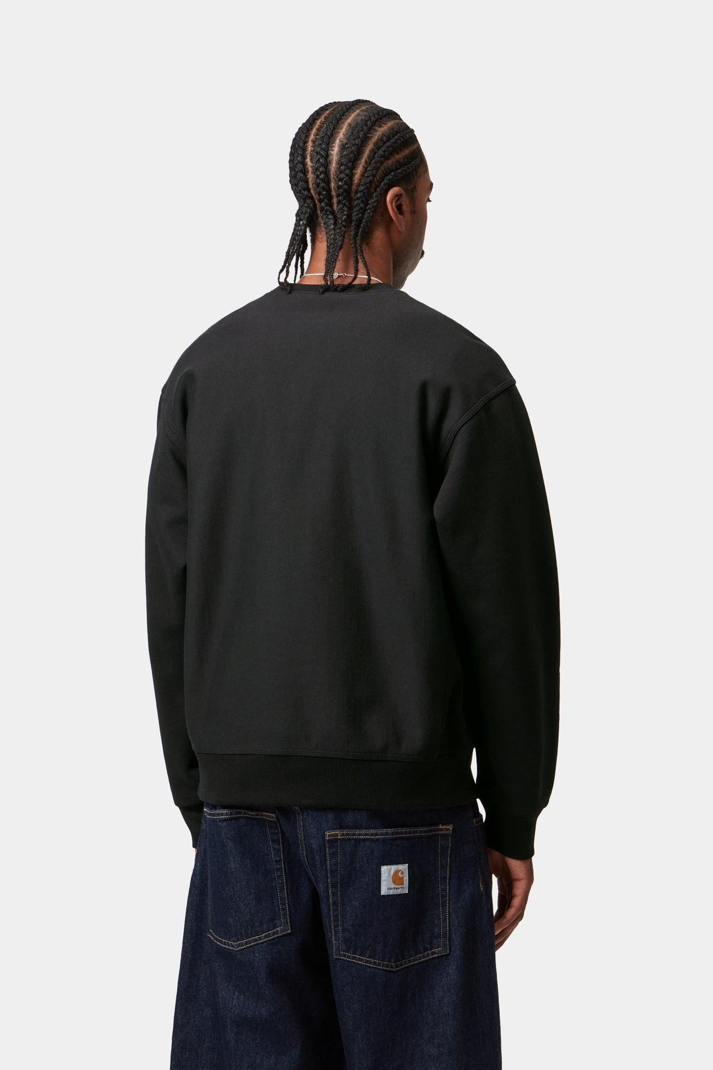 American Script Sweatshirt Black