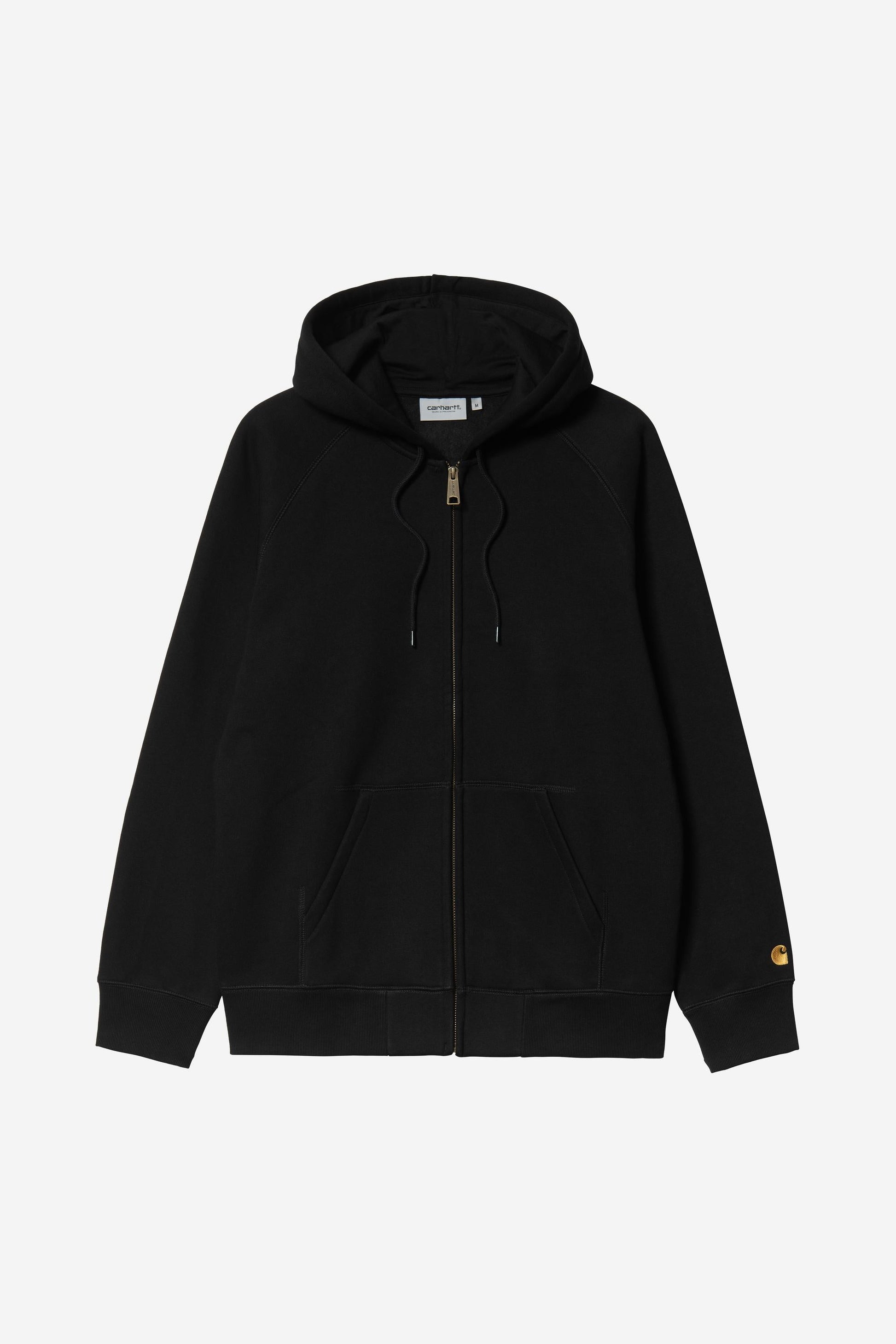 Hooded Chase Jacket Black / Gold