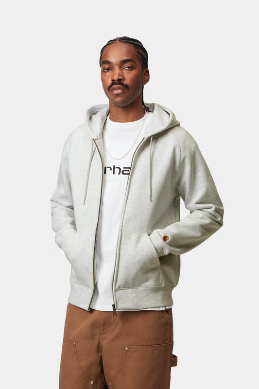 Hooded Chase Jacket Ash Heather