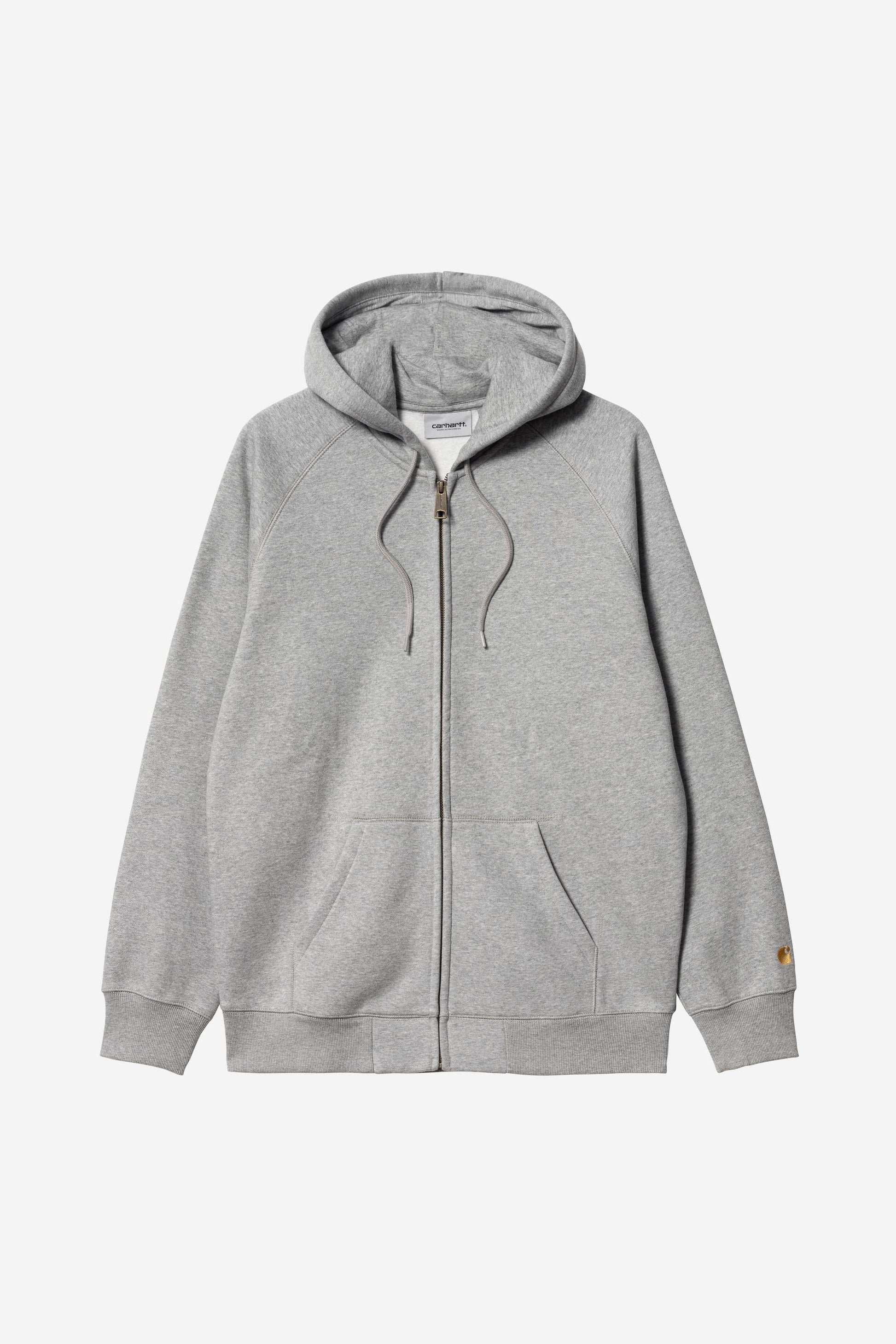 Hooded Chase Jacket Grey Heather