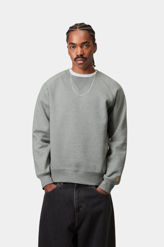 Chase Sweatshirt Grey Heather / Gold