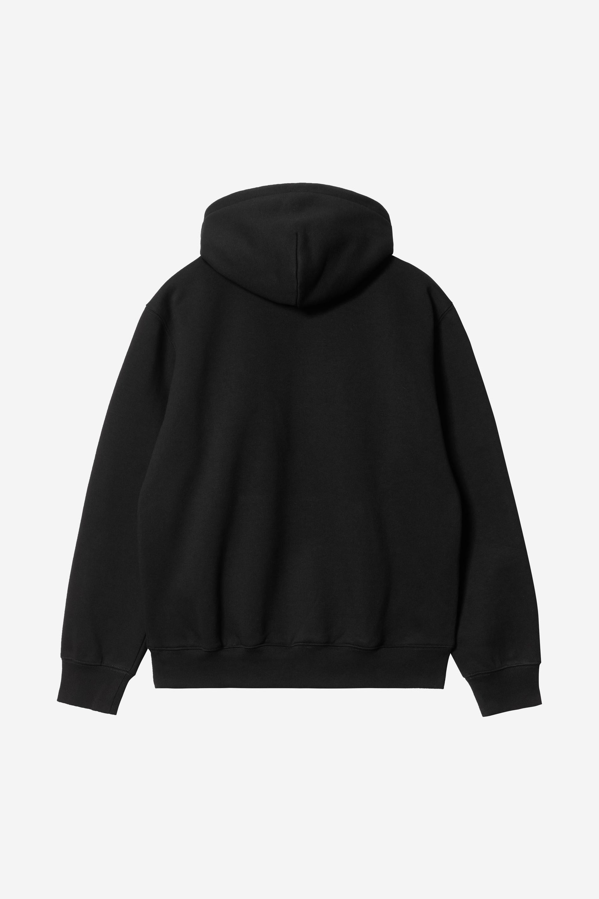 Hooded Carhartt Sweatshirt Black / White