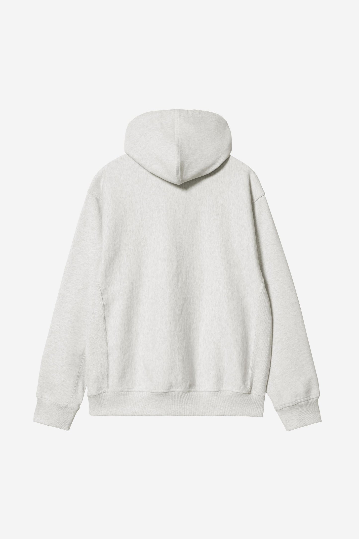 Hooded American Script Sweatshirt Ash Heather