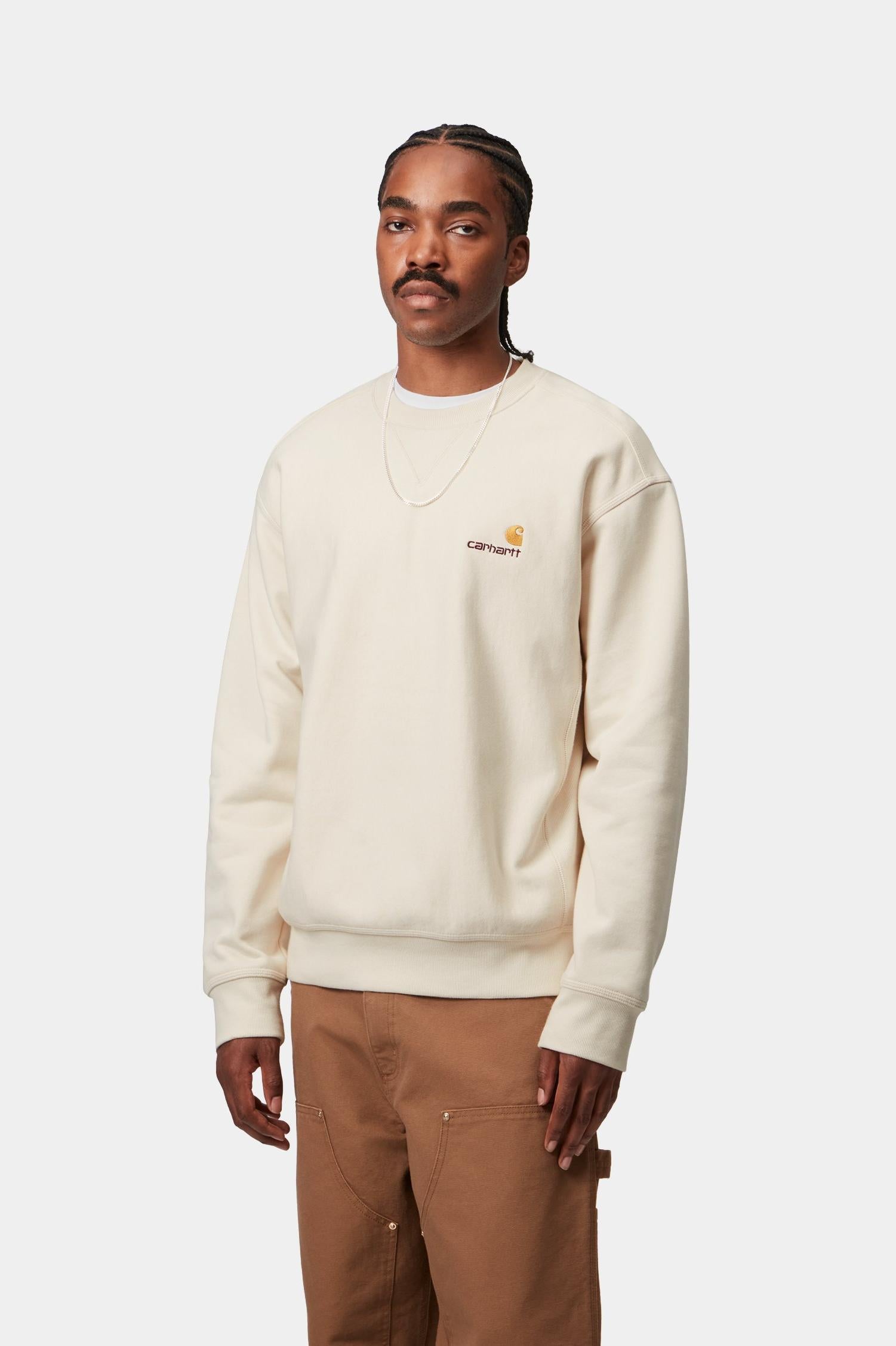American Script Sweatshirt Natural