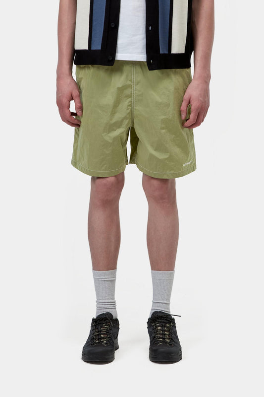 Canby Swim Trunks Gentle Green / White