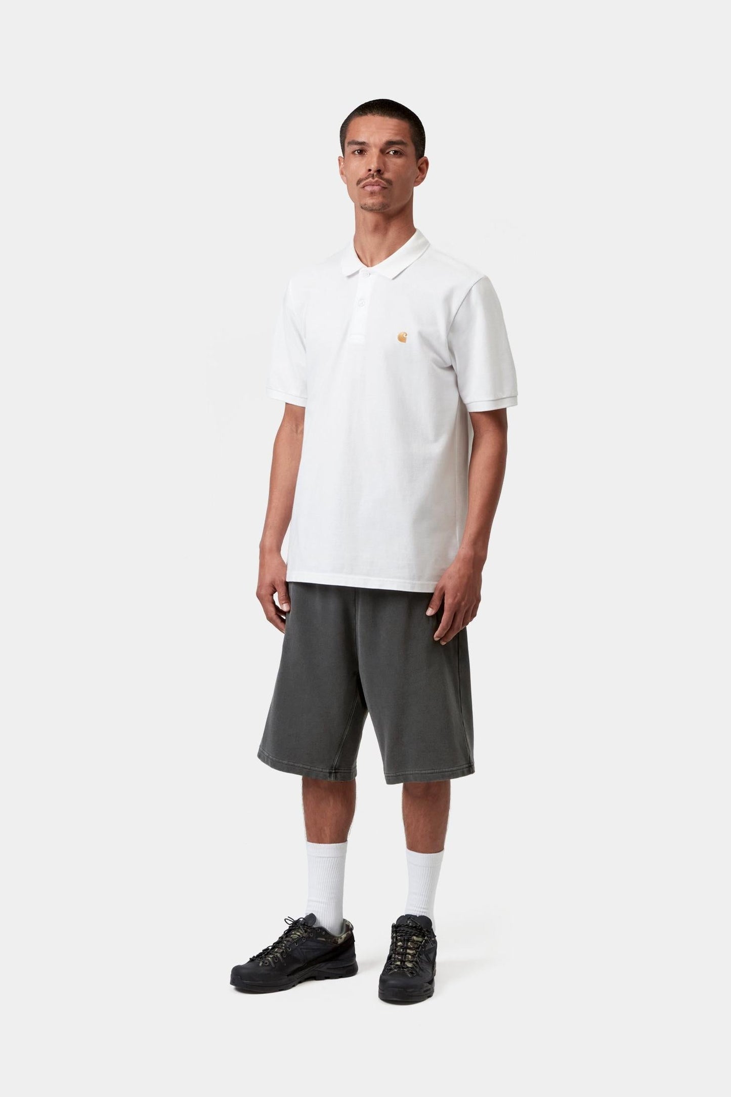 Nelson Sweat Short Black (Garment Dyed)