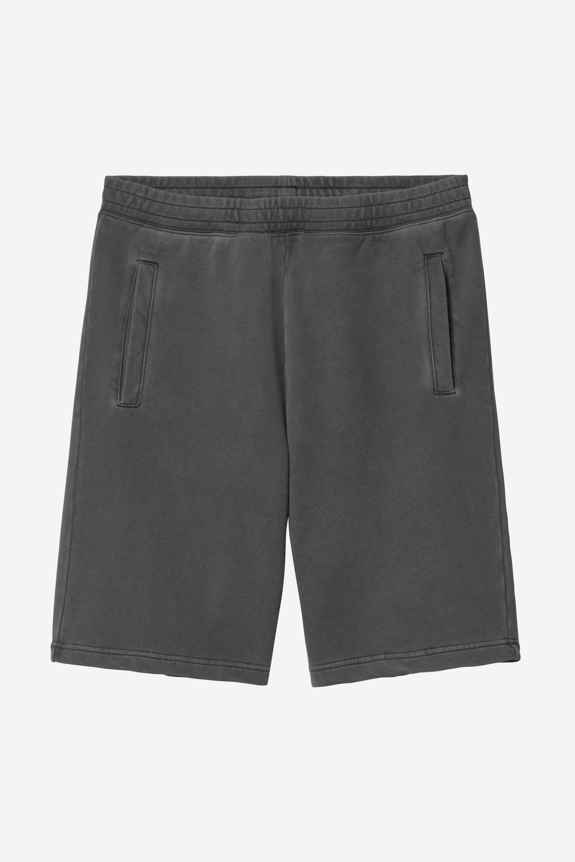 Nelson Sweat Short Black (Garment Dyed)