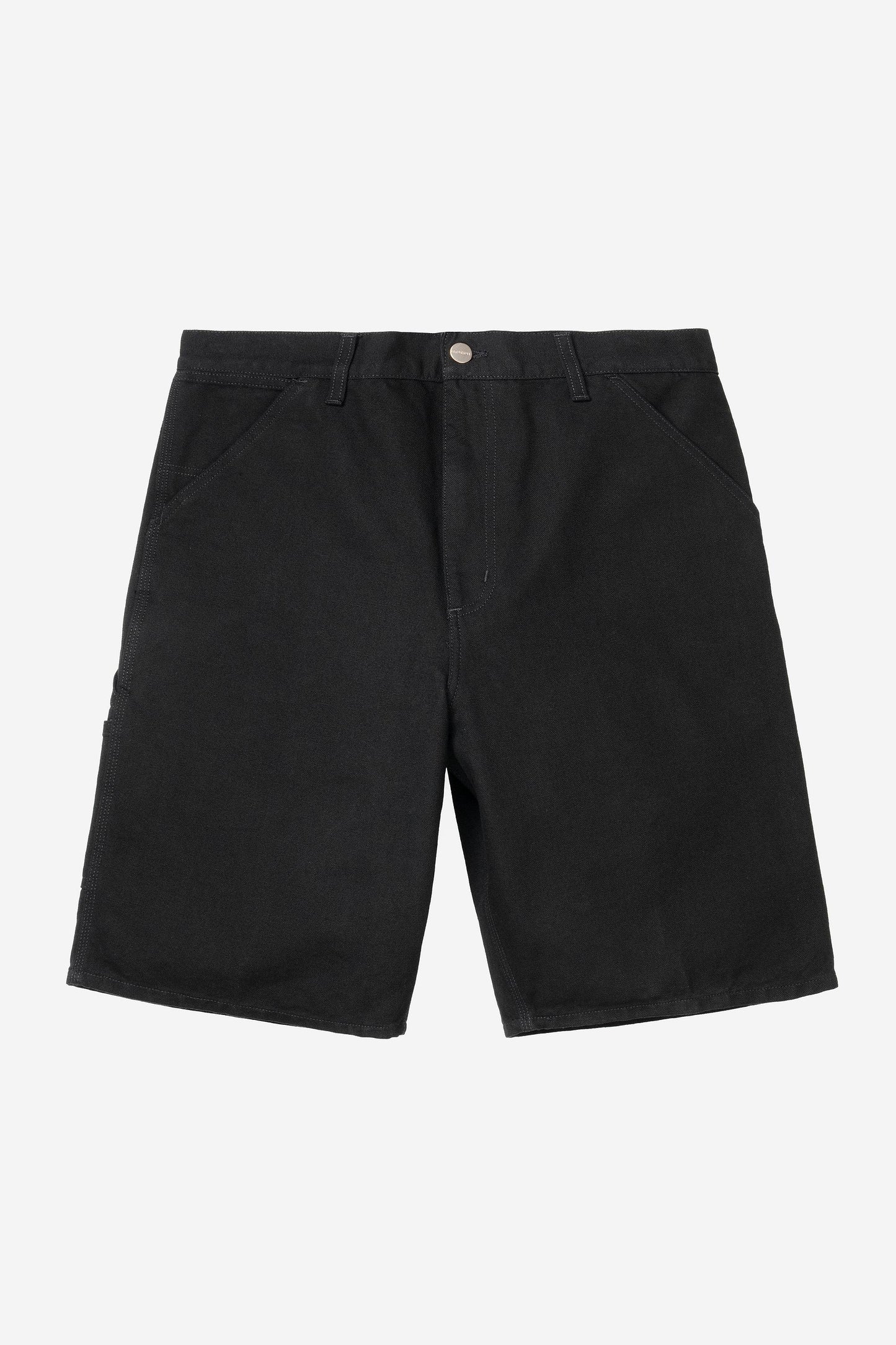Single Knee Short Black (Rinsed)