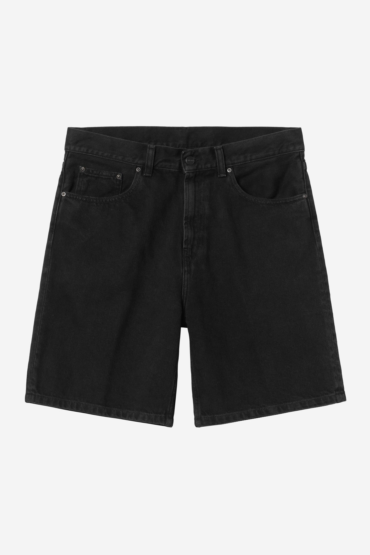 Nolan Short Black (Stone Washed)