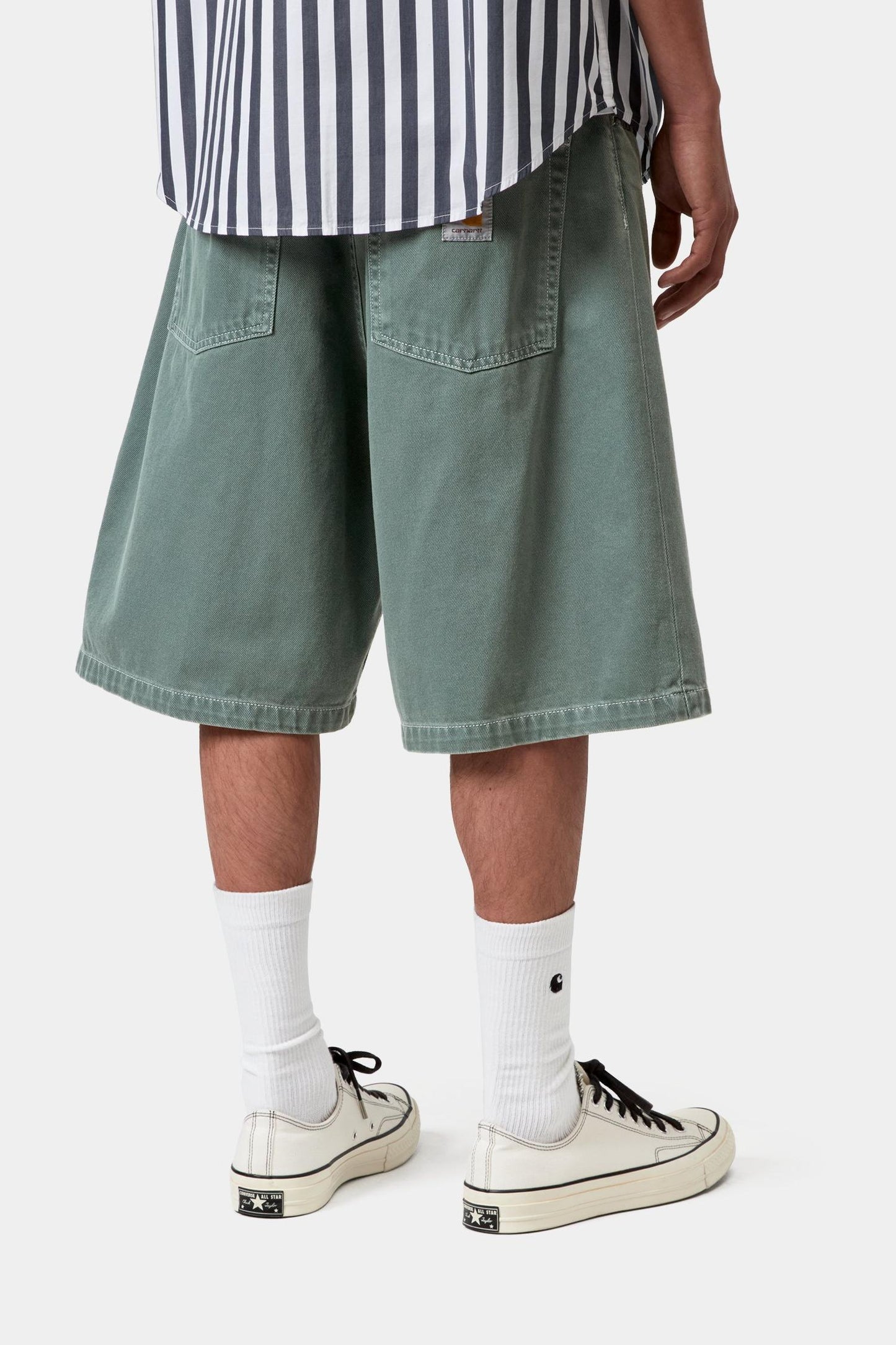 Brandon Short - Twill Velvet Green (Stone Dyed)