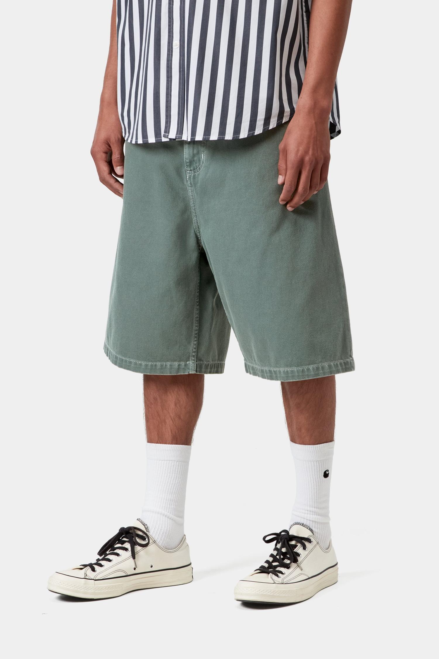 Brandon Short - Twill Velvet Green (Stone Dyed)
