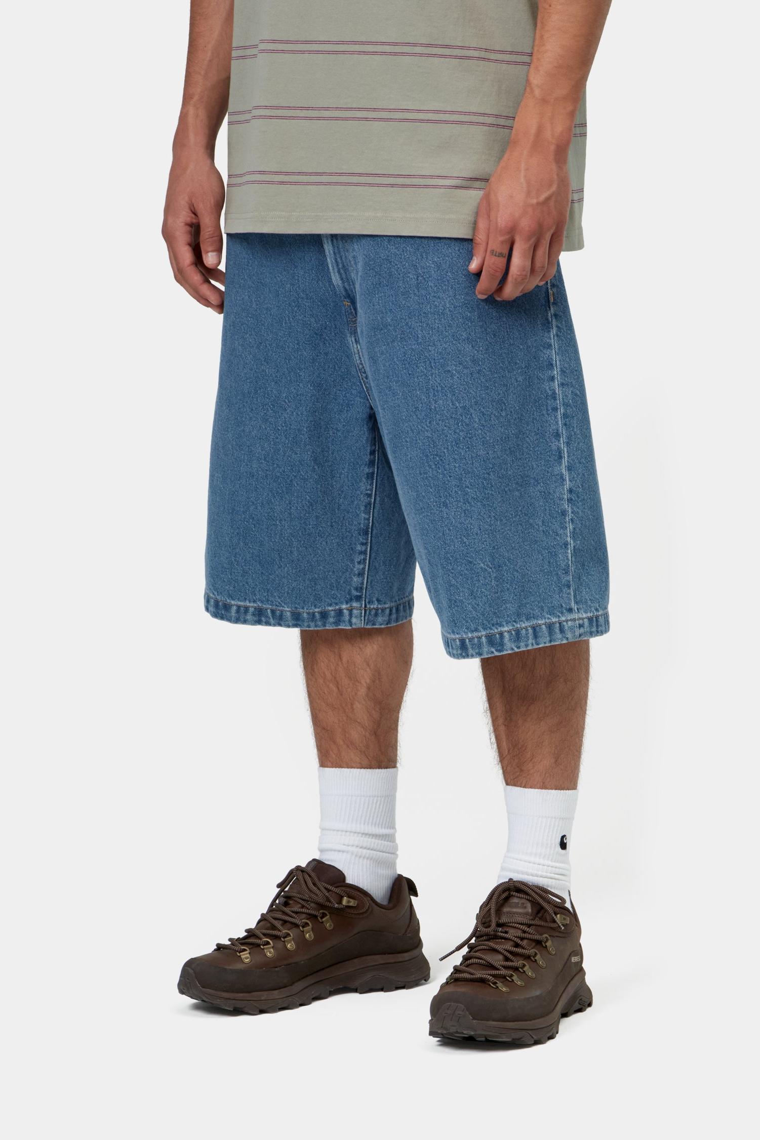 Landon Short Blue (Heavy Stone Wash)