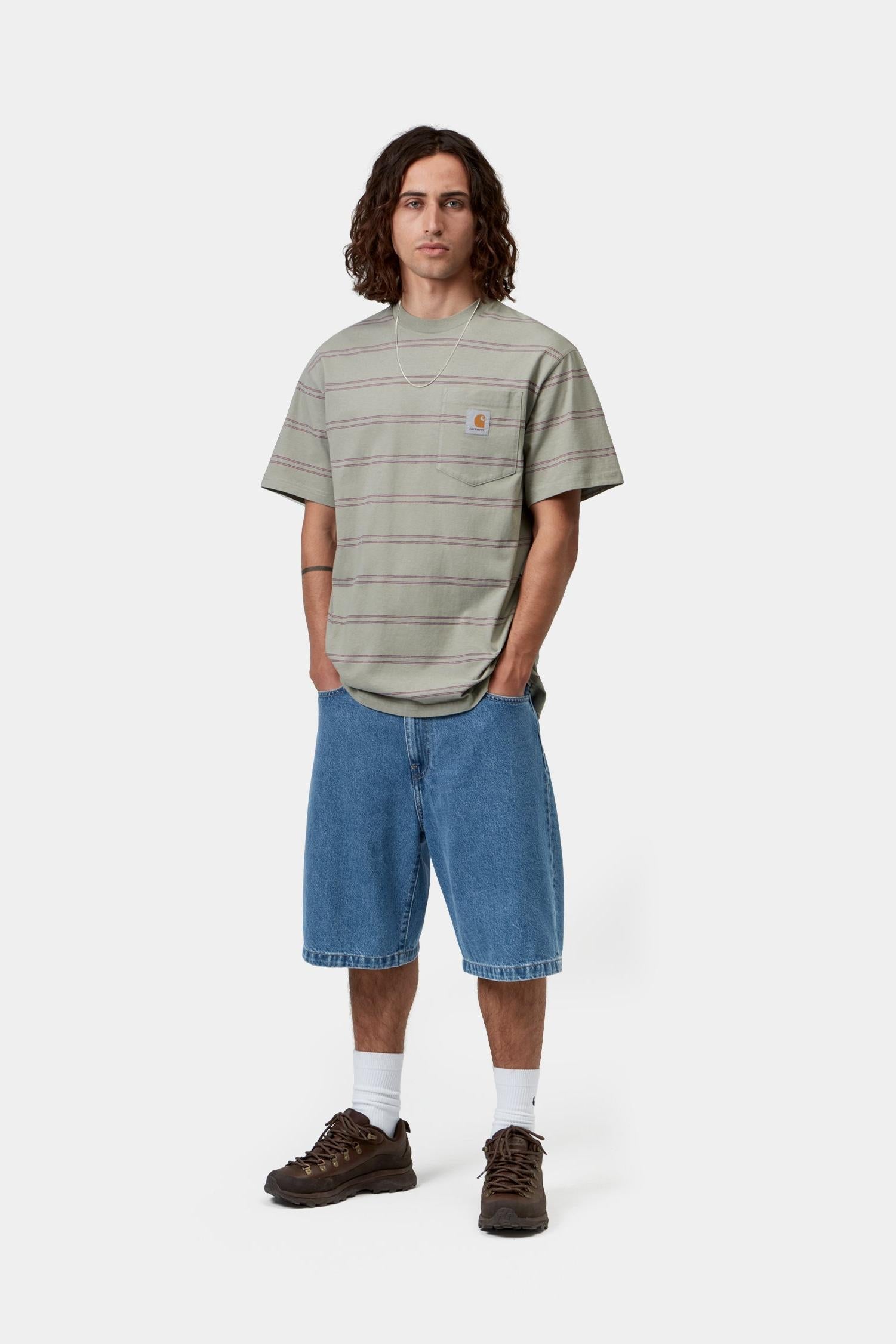 Landon Short Blue (Heavy Stone Wash)