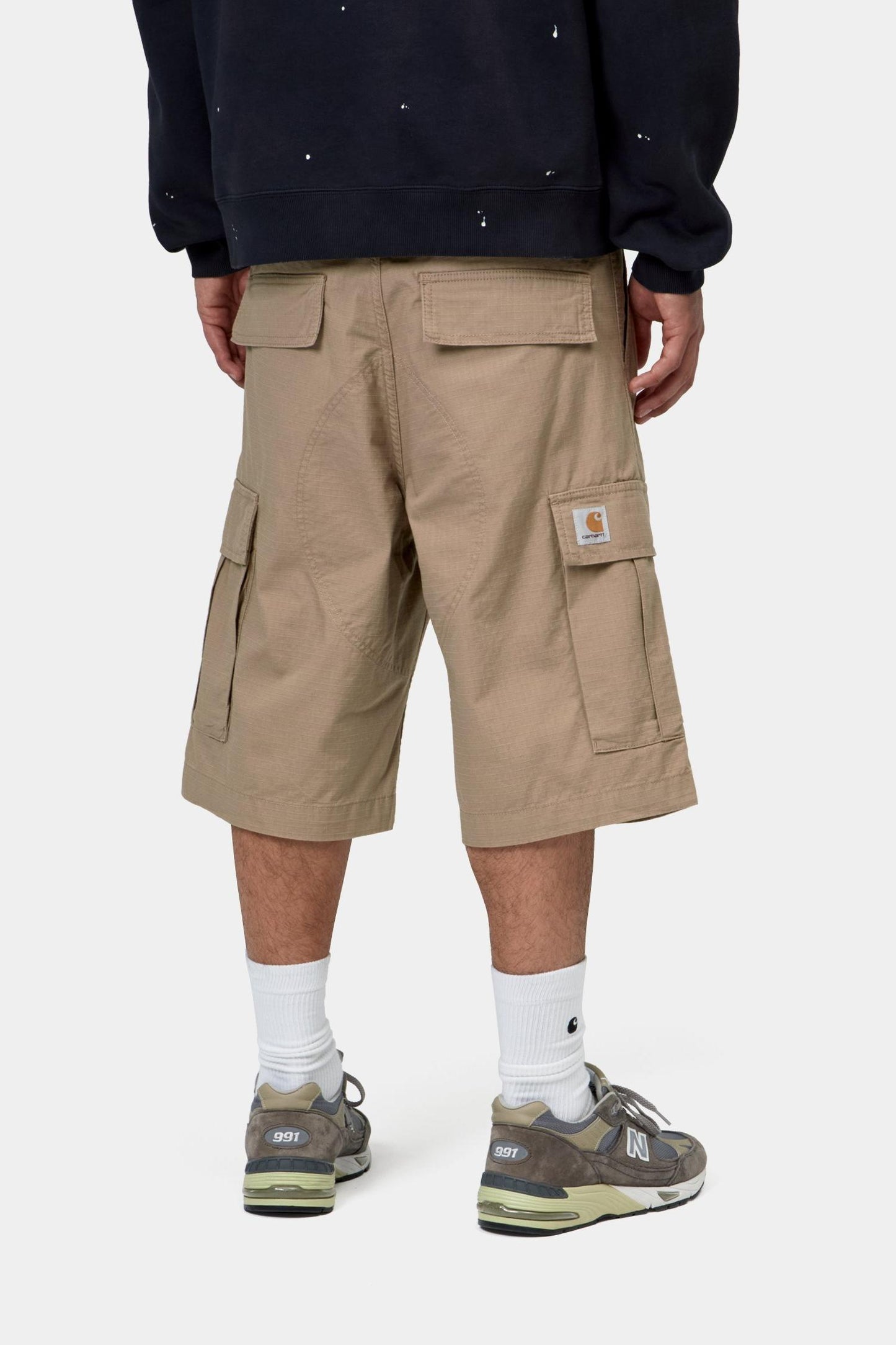 Regular Cargo Short Leather