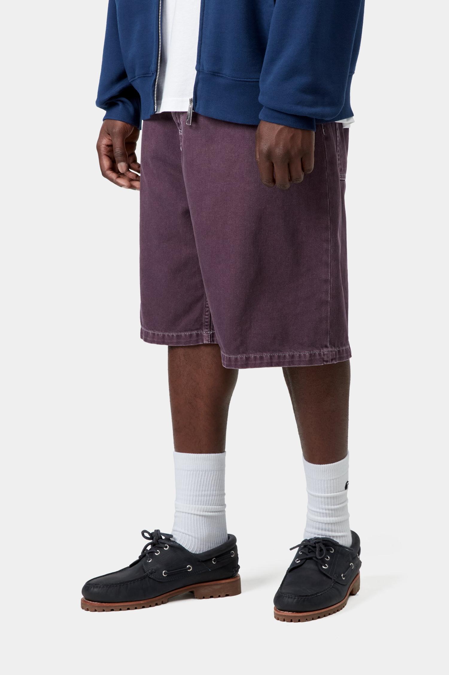 Brandon Short - Twill Cozy Purple (Stone Dyed)