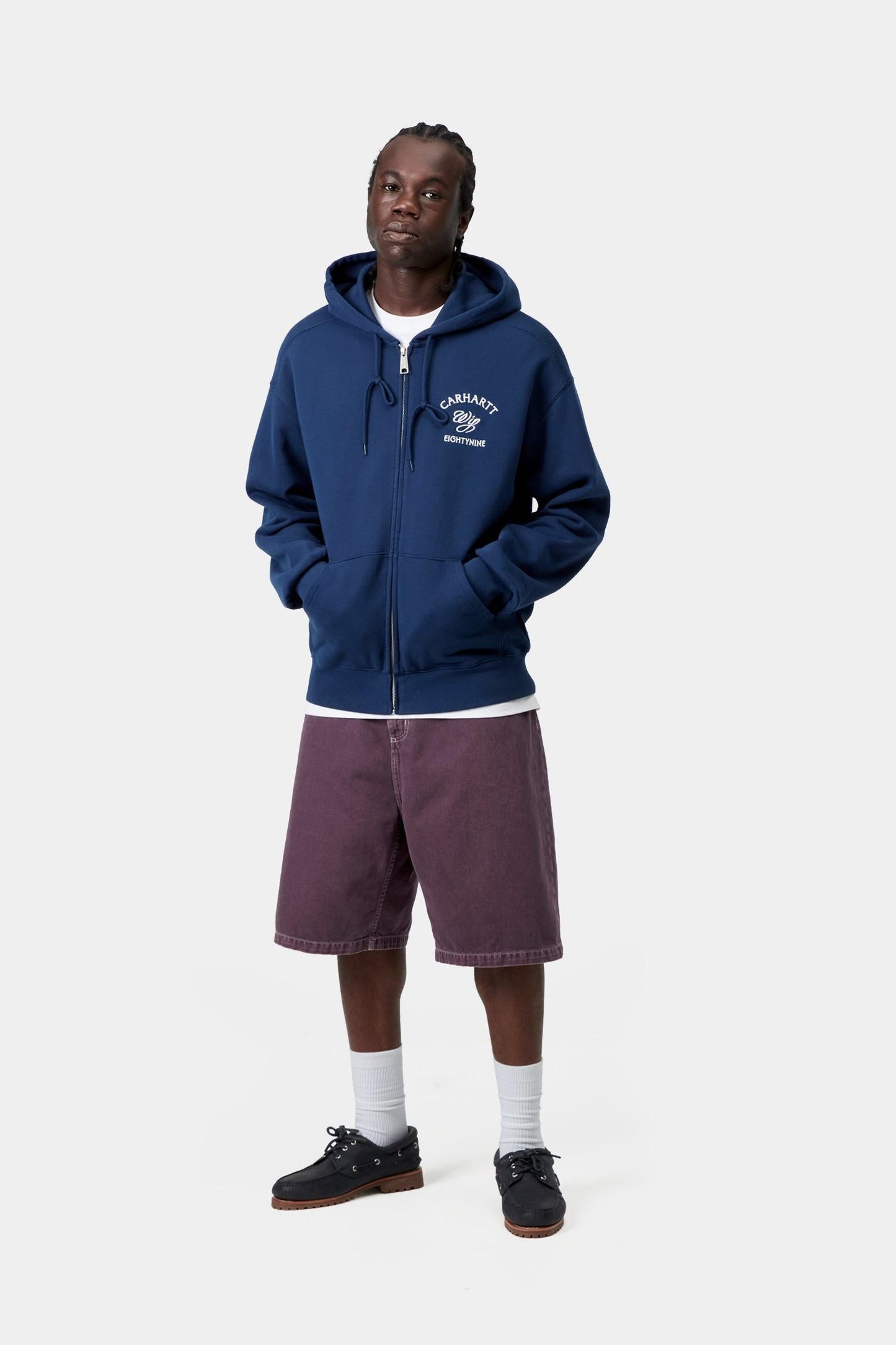 Brandon Short - Twill Cozy Purple (Stone Dyed)