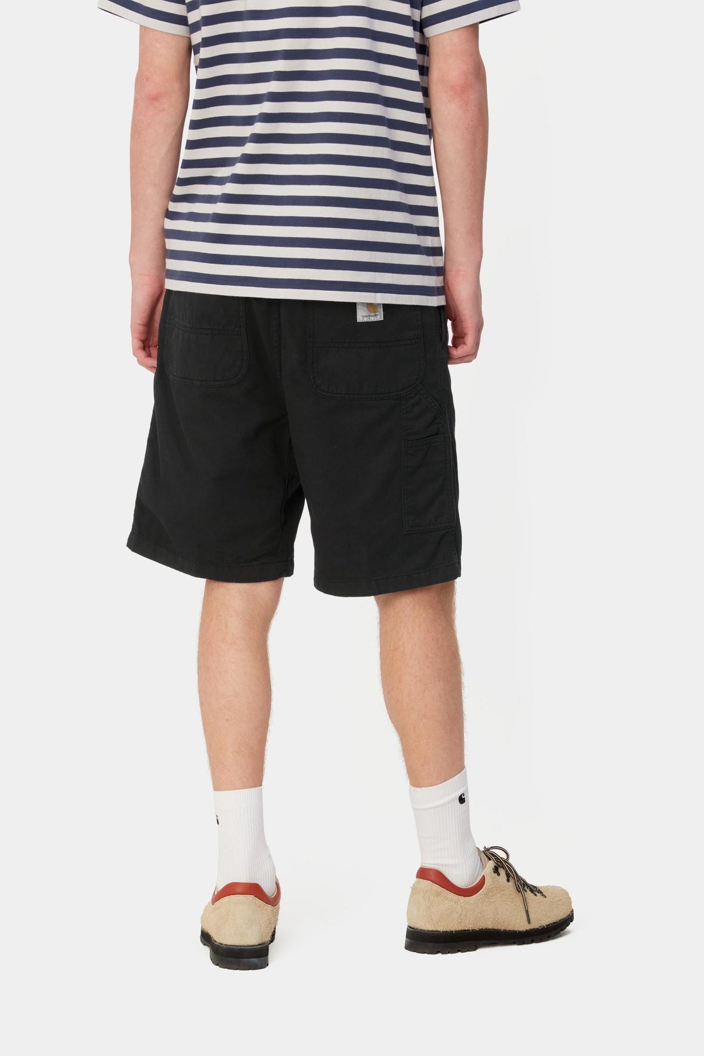 Flint Short Black (Garment Dyed)
