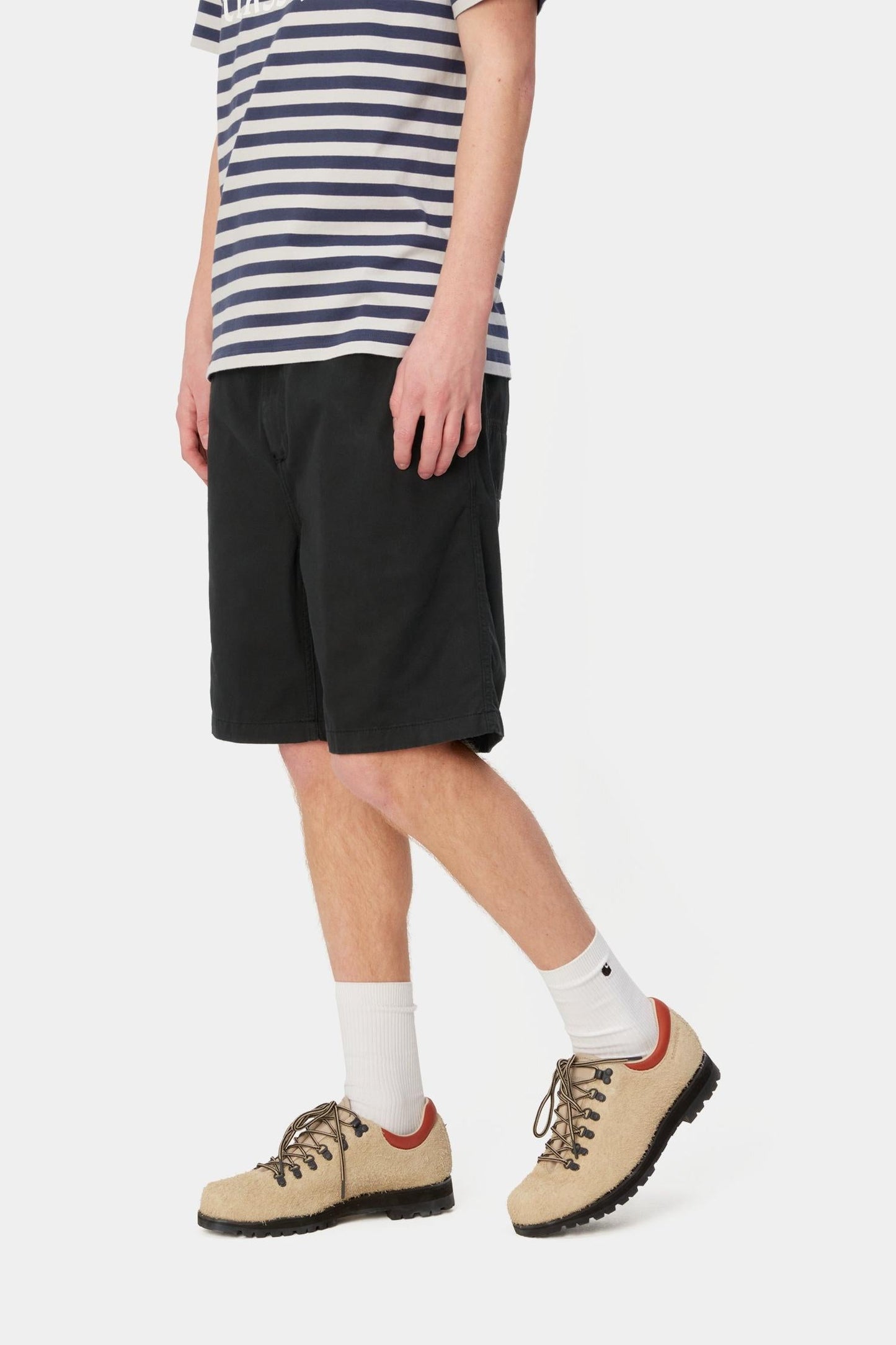 Flint Short Black (Garment Dyed)