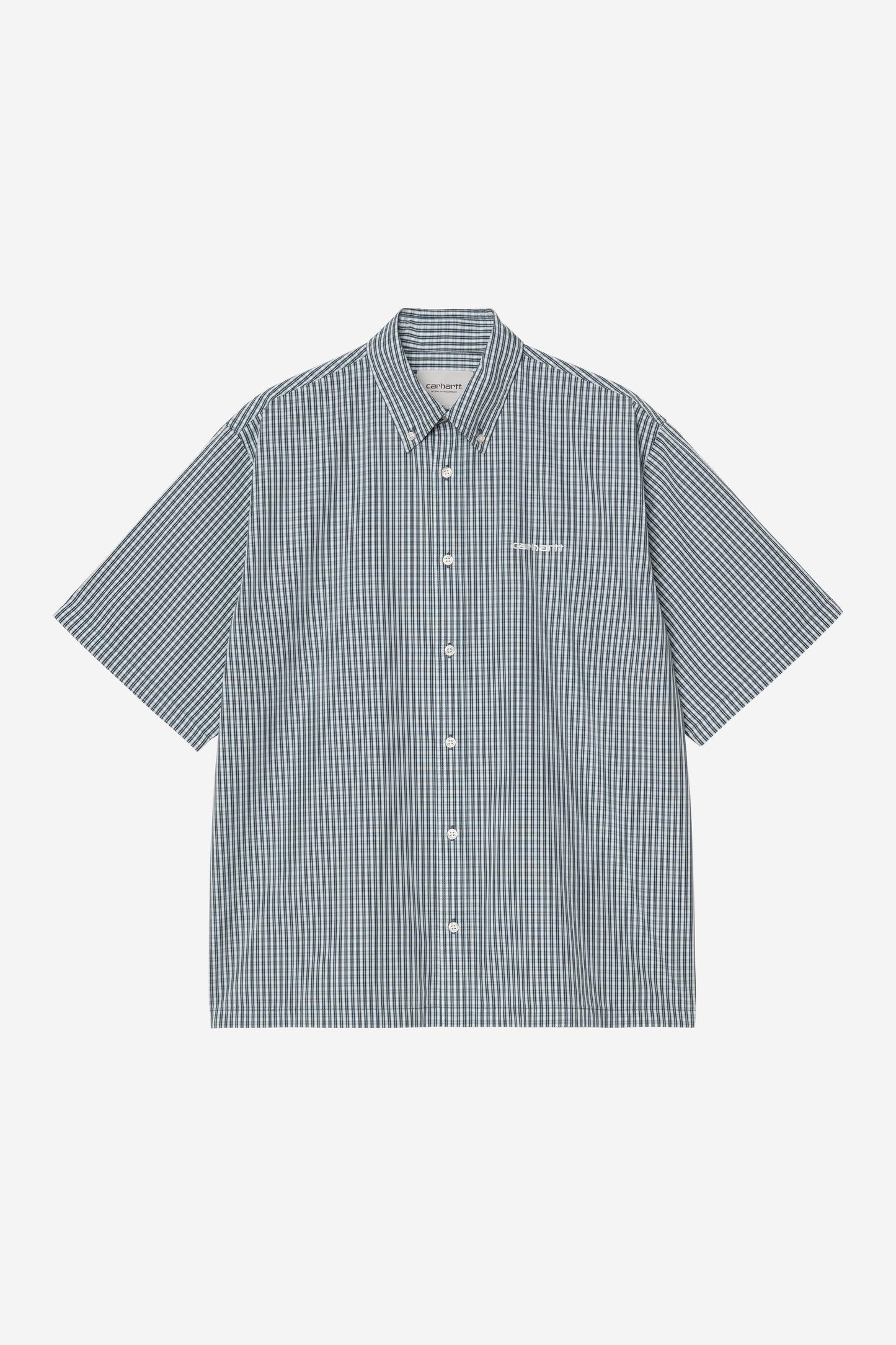 Short Sleeve Groff Check Shirt Blue River