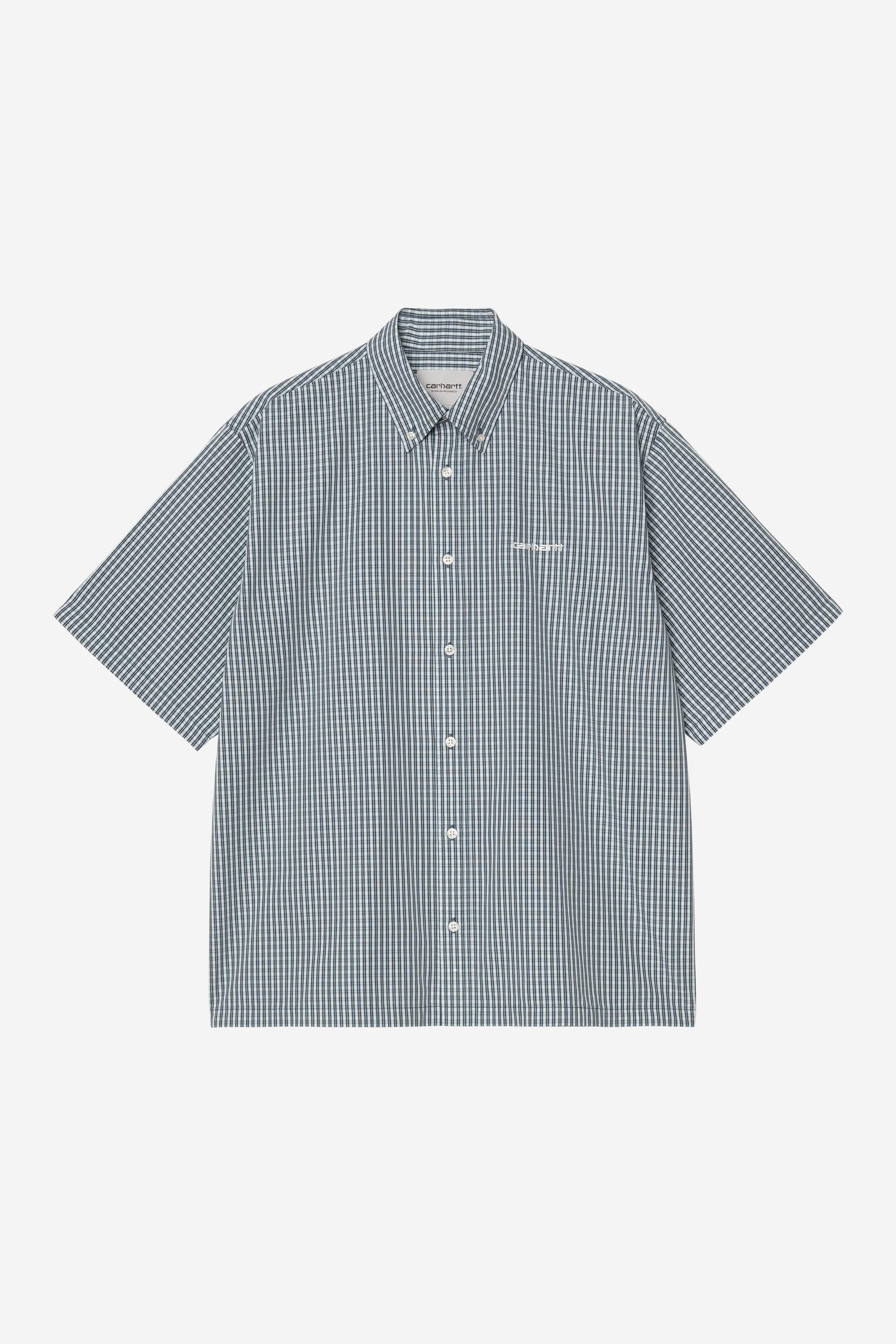 Short Sleeve Groff Check Shirt Blue River