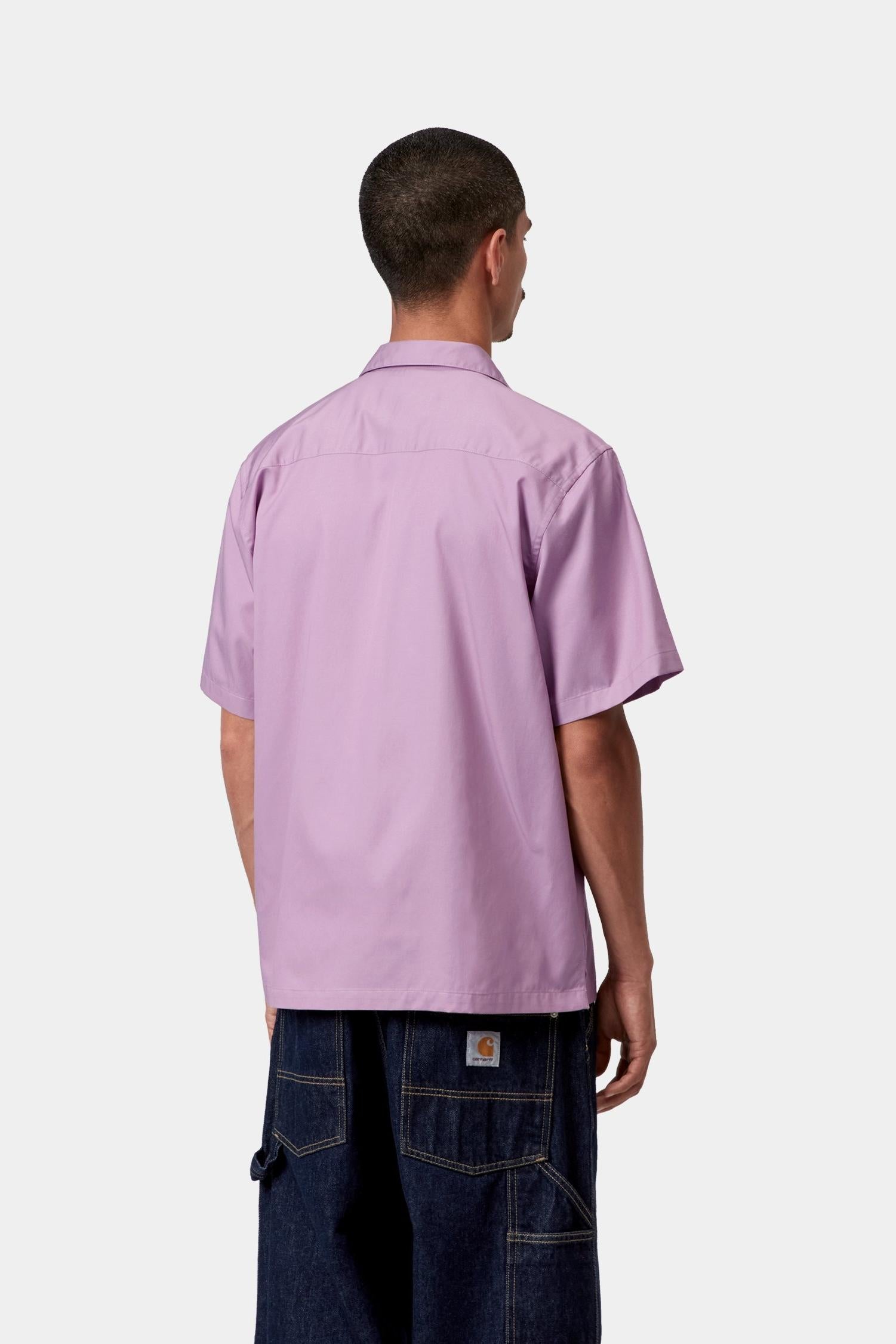 Delray Shirt Gentle Purple / White