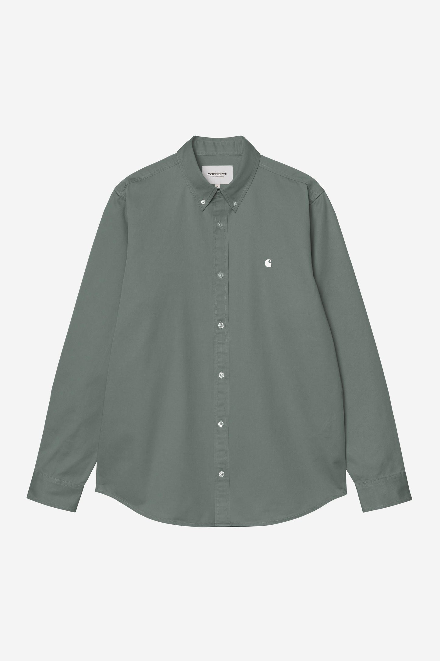 Madison Shirt Velvet Green / White