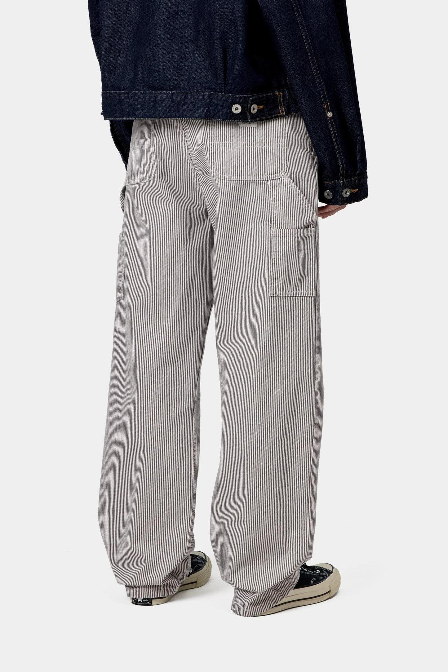 Mercer Stripe Pant Graphite / Wax (Stone Washed)