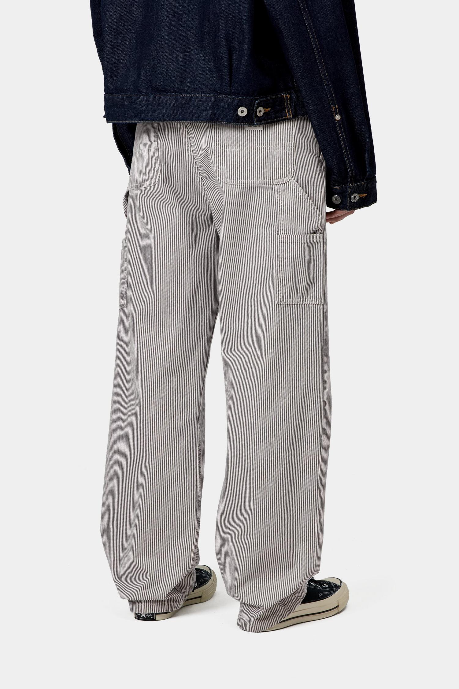 Mercer Stripe Pant Graphite / Wax (Stone Washed)